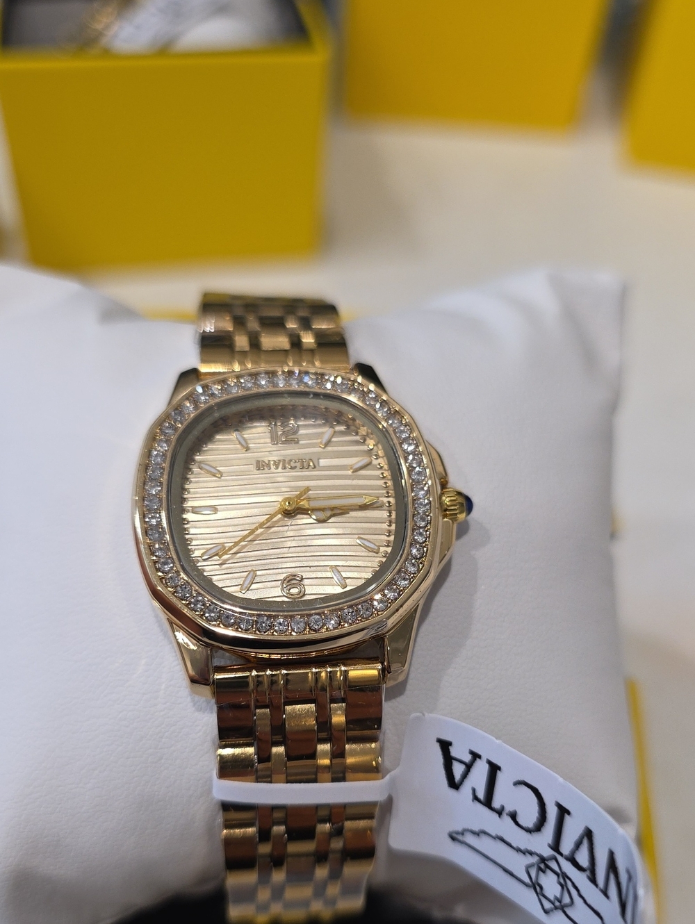 846.  Invicta Wildflower Ember Women's Watch - 31mm. Gold (69387) - Picture 2 of 7